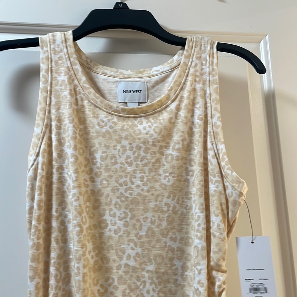 Nine West dress size small brand new tank top dress